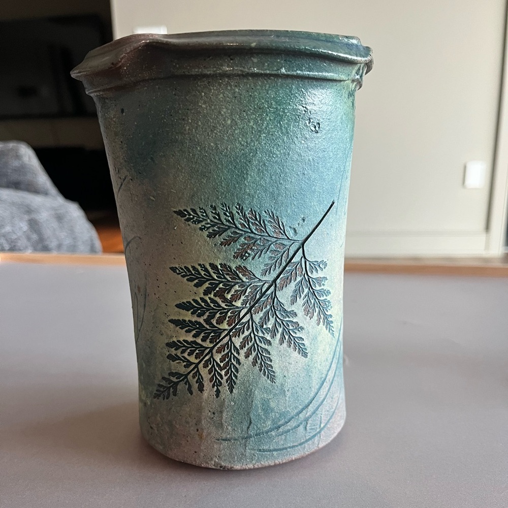 Steve dePerrot Handmade Kitchen Spoon Jar or Vase - Lititz, PA - Signed